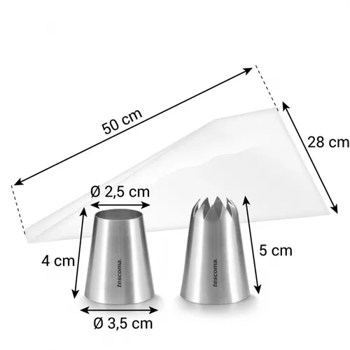 Tescoma SAC À POCHE PER DOLCI E CROCCHETTE