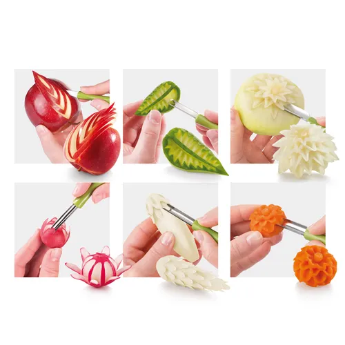 Tescoma SET DECORATORI PER FRUTTA E VERDURA