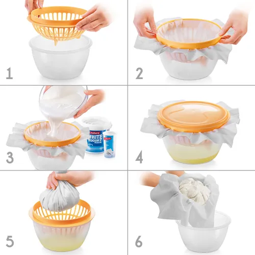 Tescoma SET PER PREPARARE FORMAGGI CREMOSI