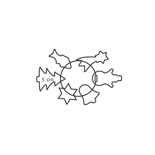 Tescoma SET TAGLIABISCOTTI NATALIZIO CON ANELLO