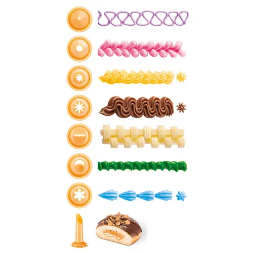Tescoma SIRINGA PER DOLCI CON 8 BECCUCCI