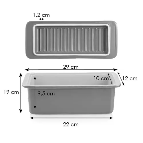 Tescoma STAMPO PER PANE IN CASSETTA IN CERAMICA