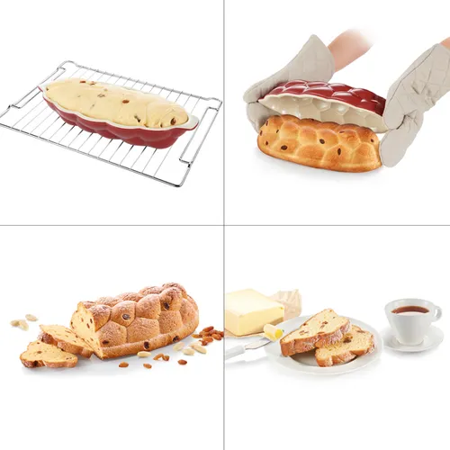 Tescoma STAMPO PER PANE TRECCIA IN CERAMICA