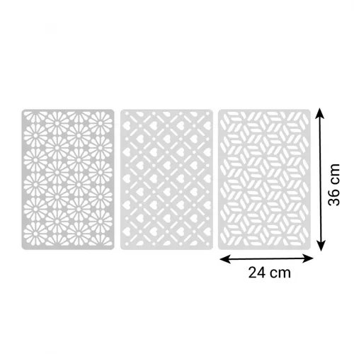 Tescoma STENCIL DECORATIVI PER DOLCI