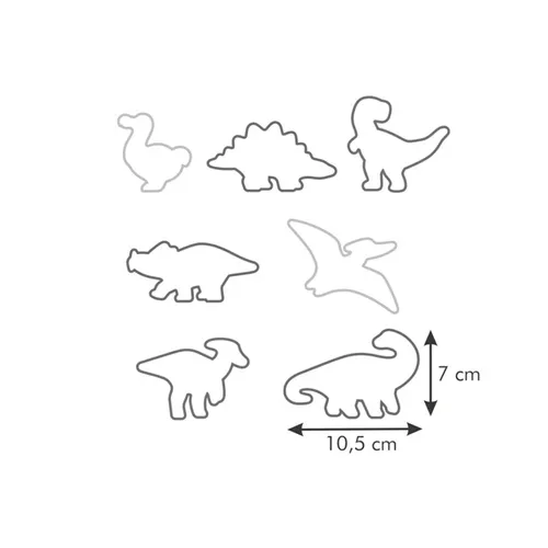 Tescoma TAGLIABISCOTTI DINOSAURI