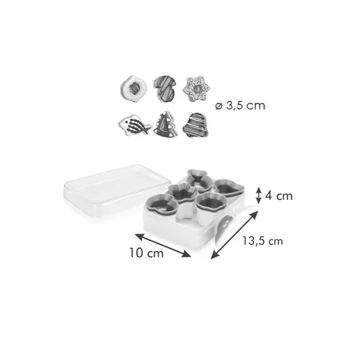 Tescoma TAGLIABISCOTTI PER FROLLINI DI NATALE