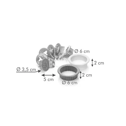 Tescoma TAGLIABISCOTTI PER FROLLINI DI NATALE