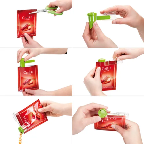 Tescoma TAPPI DOSATORI PER BUSTINE PORTASPEZIE