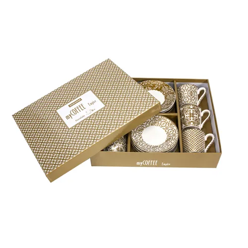 Tescoma TAZZINE DA CAFFÈ CON PIATTINO Empire