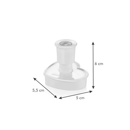 Tescoma TIMBRO TAGLIABISCOTTI CON ESTRATTORE CUORI