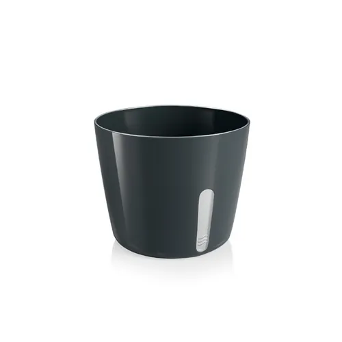 Tescoma VASO PER PIANTE TONDO GRIGIO