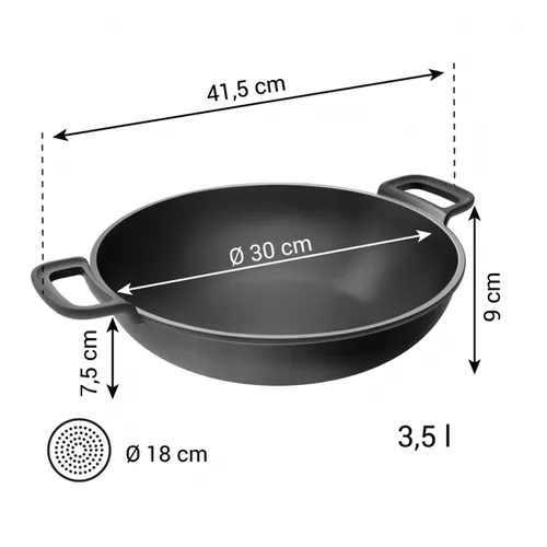 Tescoma WOK IN GHISA