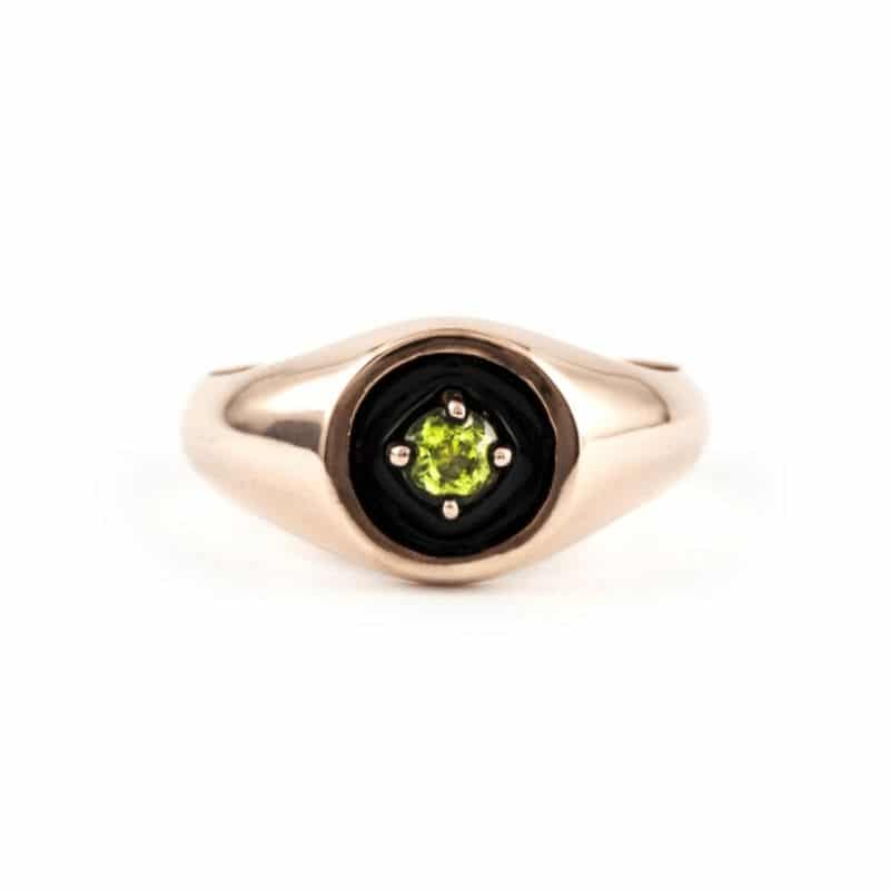 Thais Bernardes ANELLO MINI CHEVALIER IN ORO ROSA