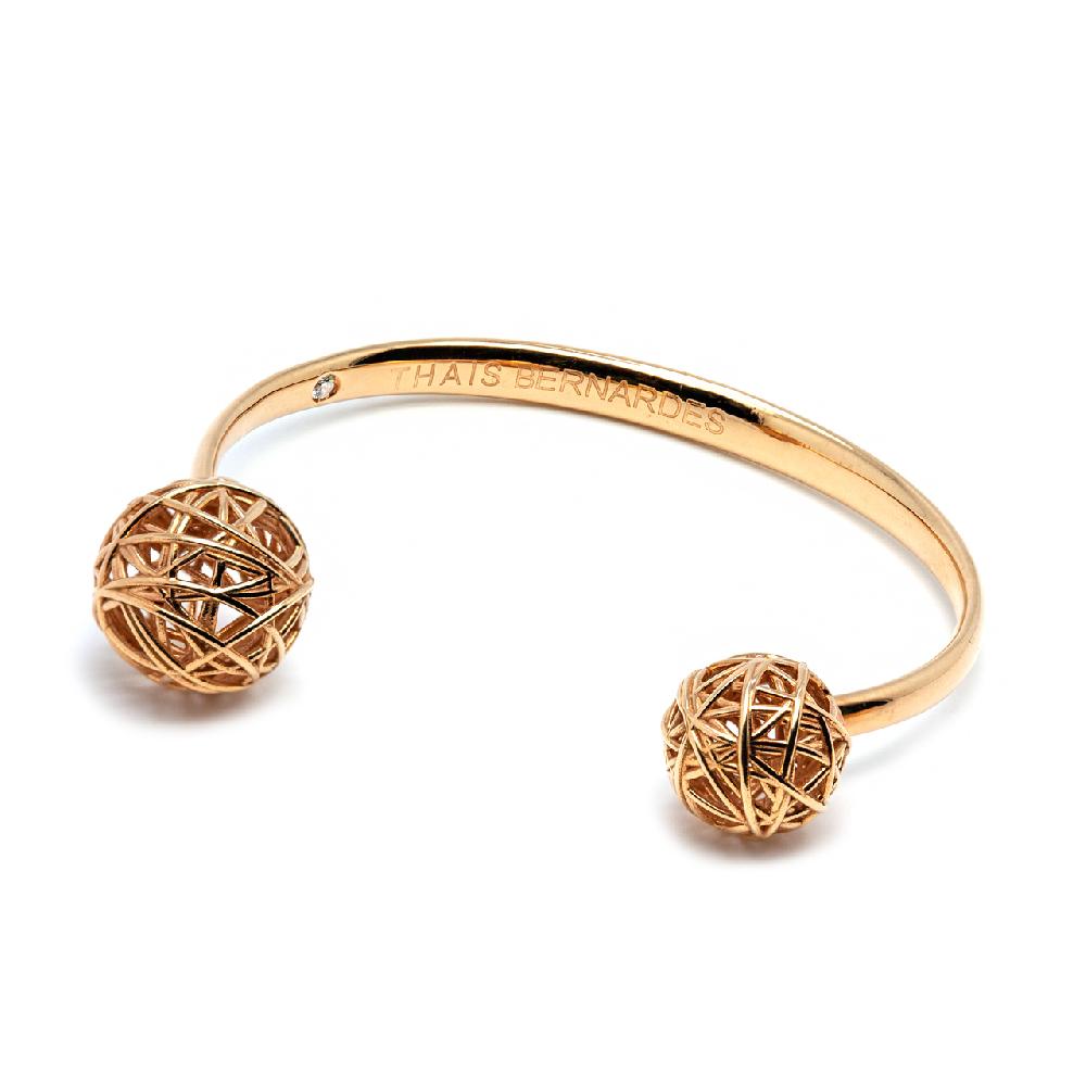 Thais Bernardes Bracciale Aperto Cipó