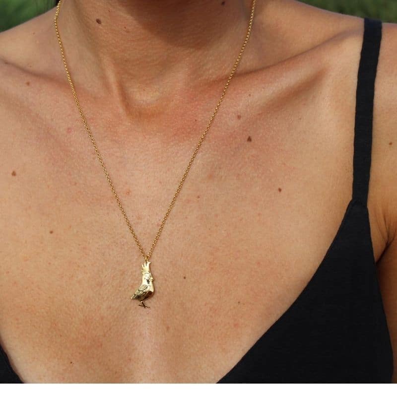 Thais Bernardes Ciondolo Charm Cockatoo