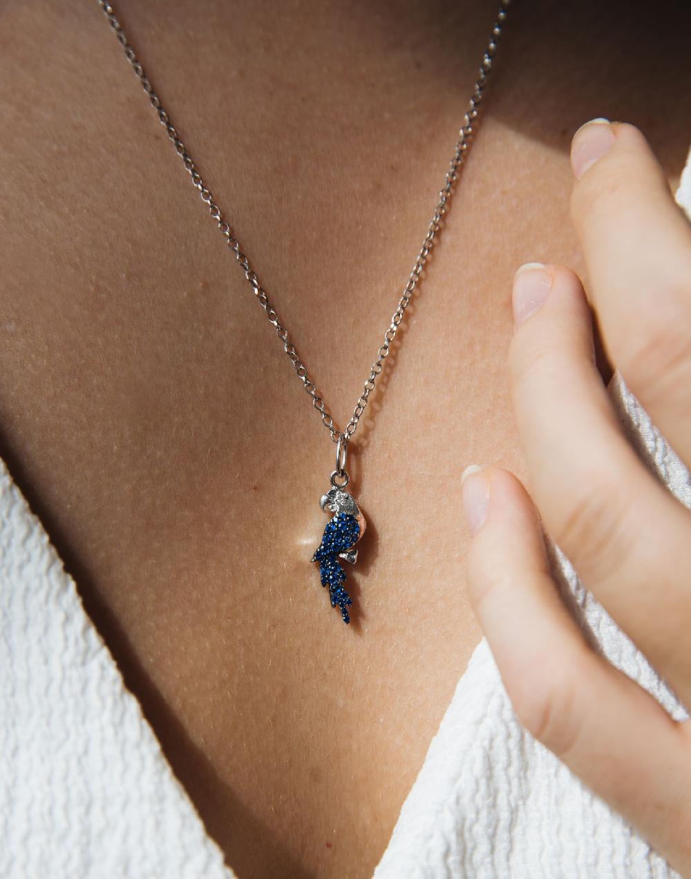 Thais Bernardes Collana Ciondolo Pappagallo