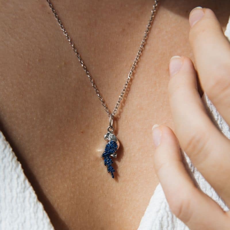 Thais Bernardes Collana Ciondolo Pappagallo