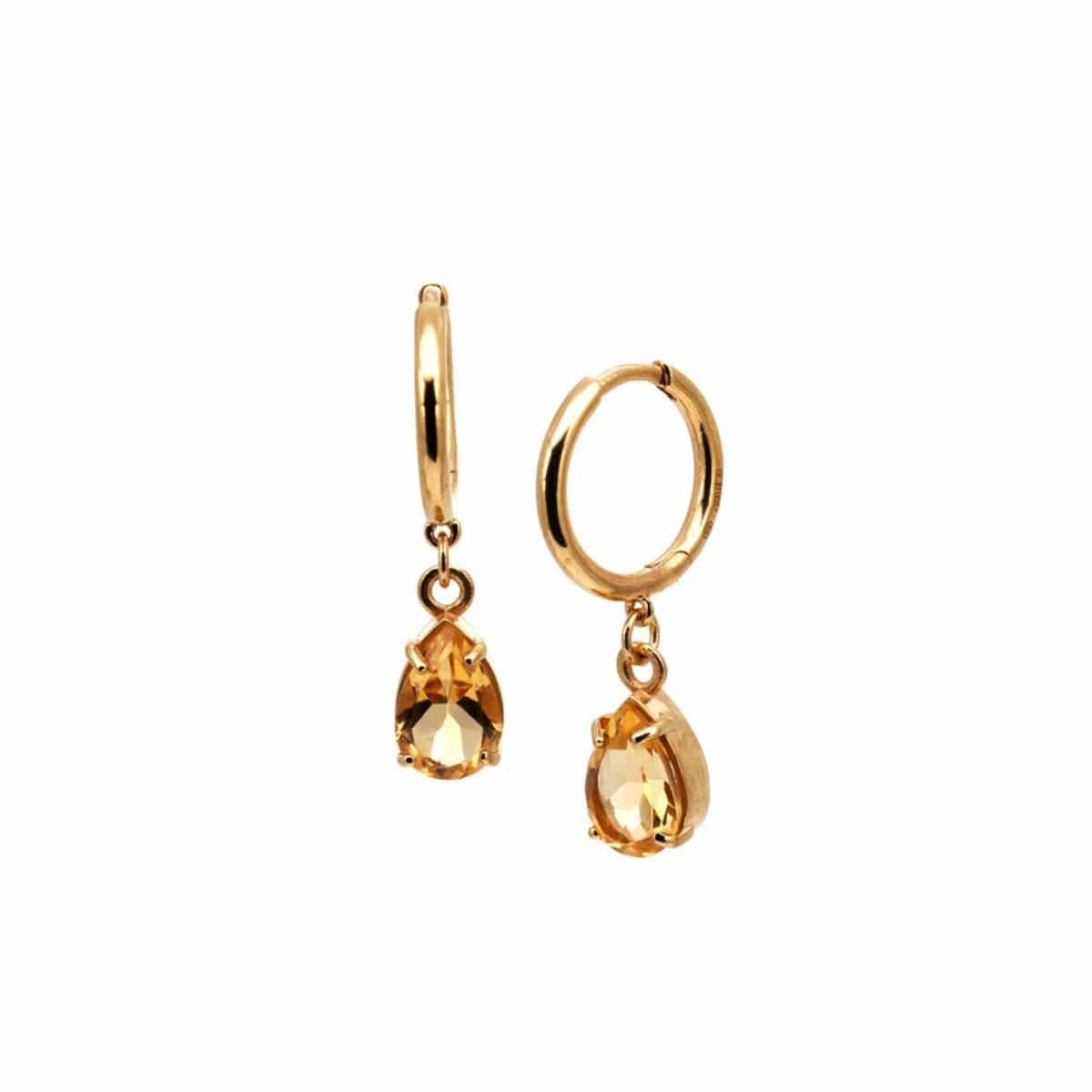 Thais Bernardes Orecchini Colors Citrino