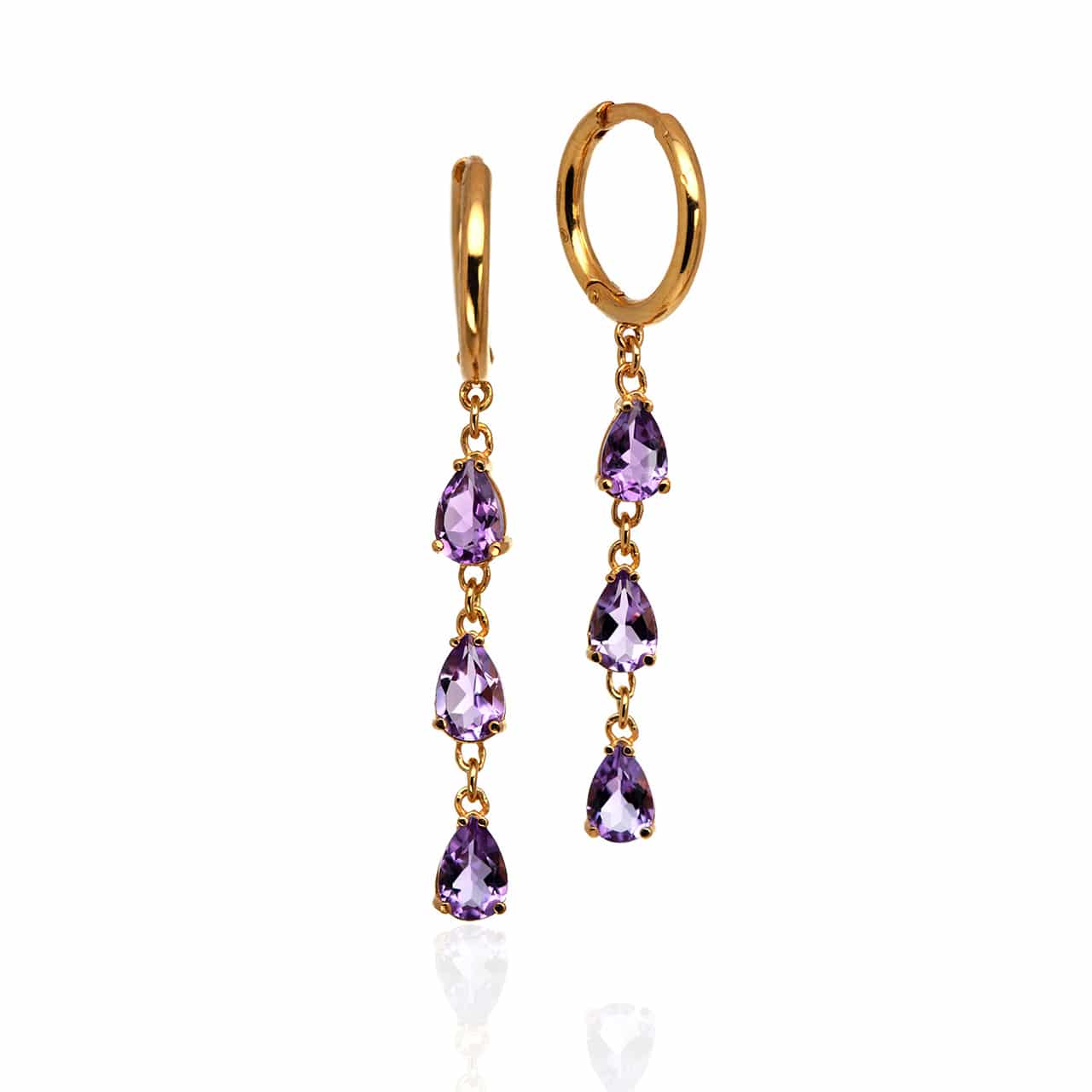 Thais Bernardes Orecchini Dream Colors Ametiste