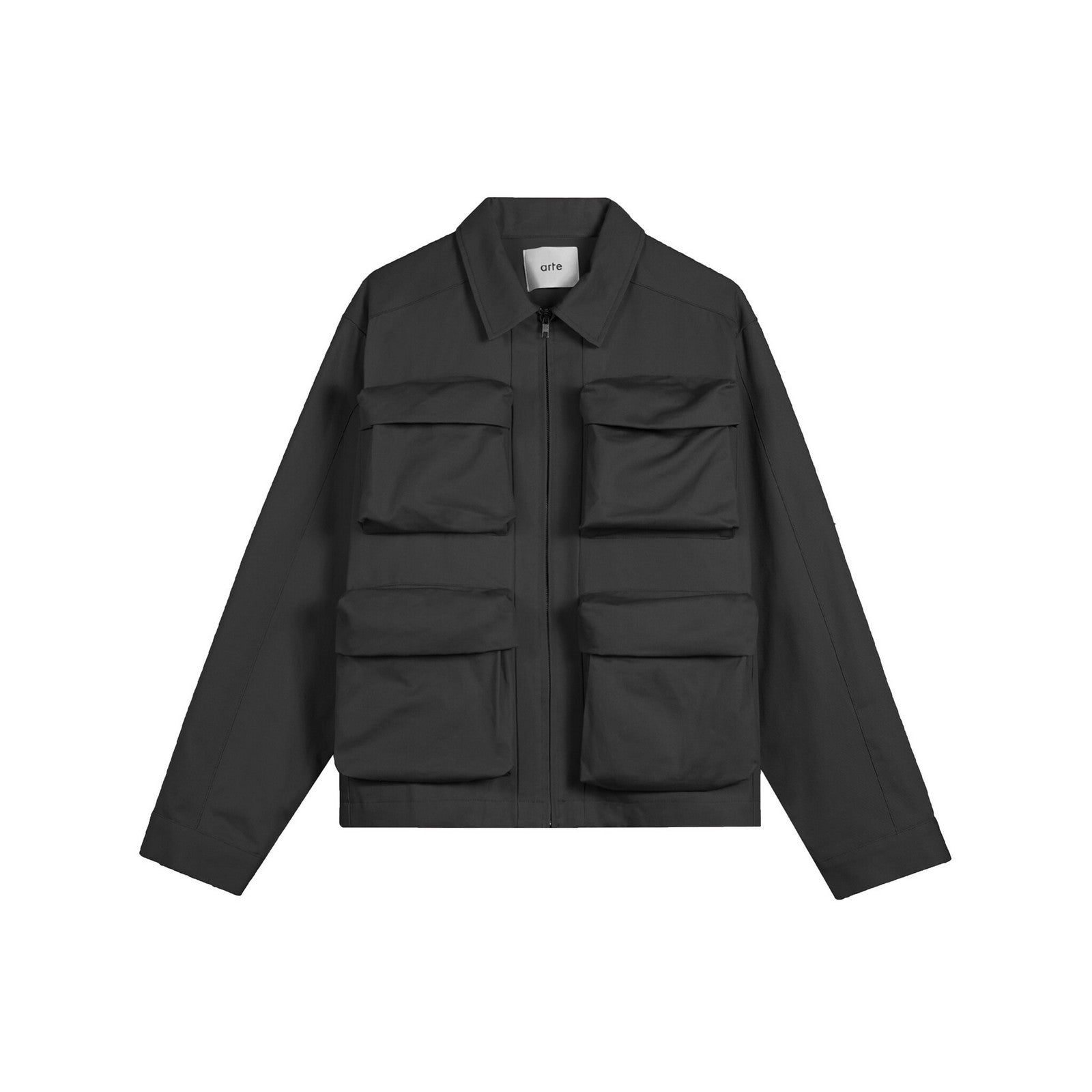 Arte 3D Pockets Cotton Jacket