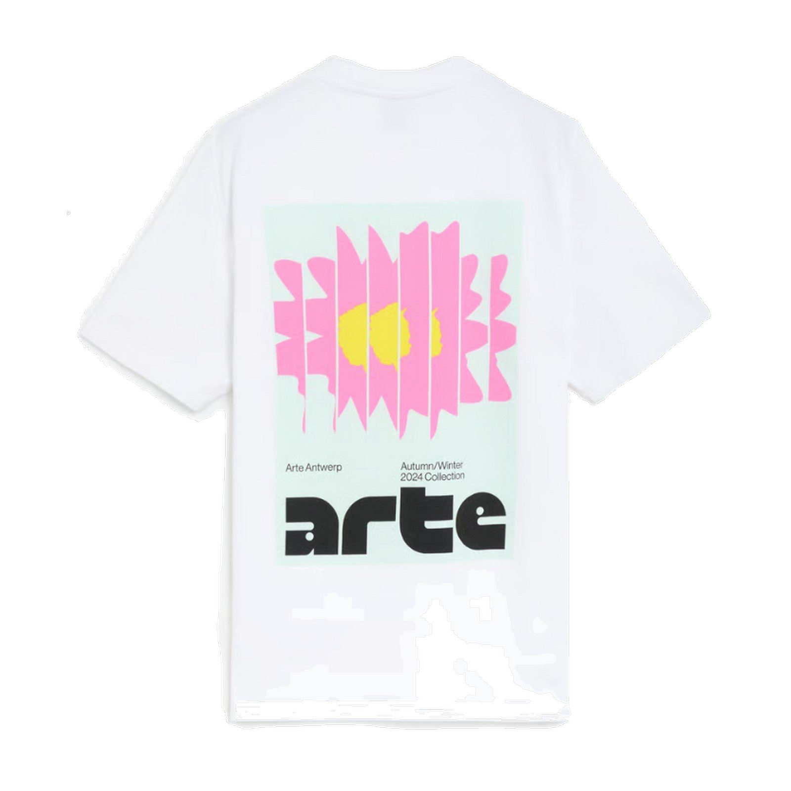 Arte Back Square Print T-Shirt