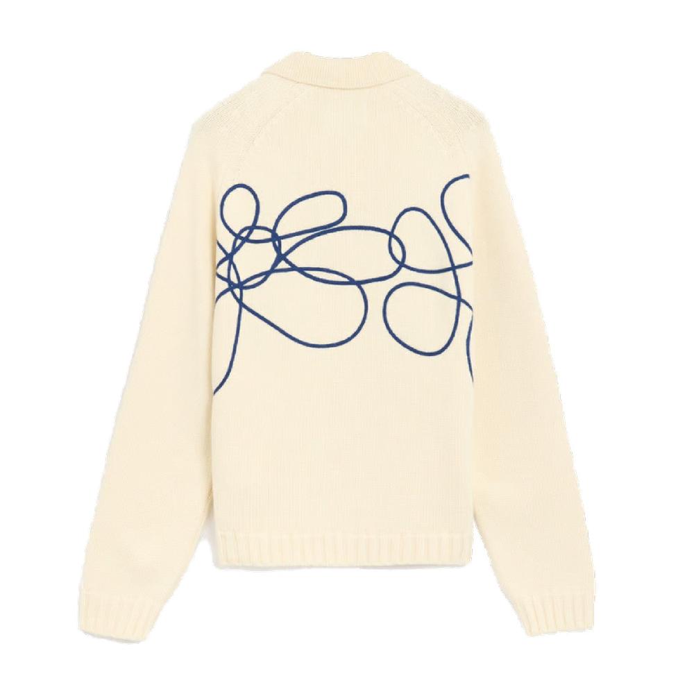 Arte Cardigan Flower Round Knit