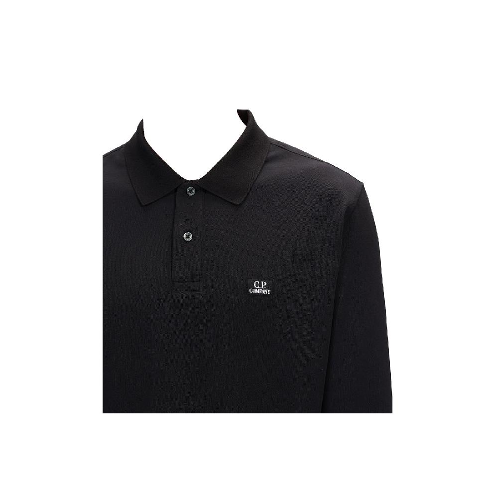 C.P. Company Polo - Long Sleeve Stretch Piquet