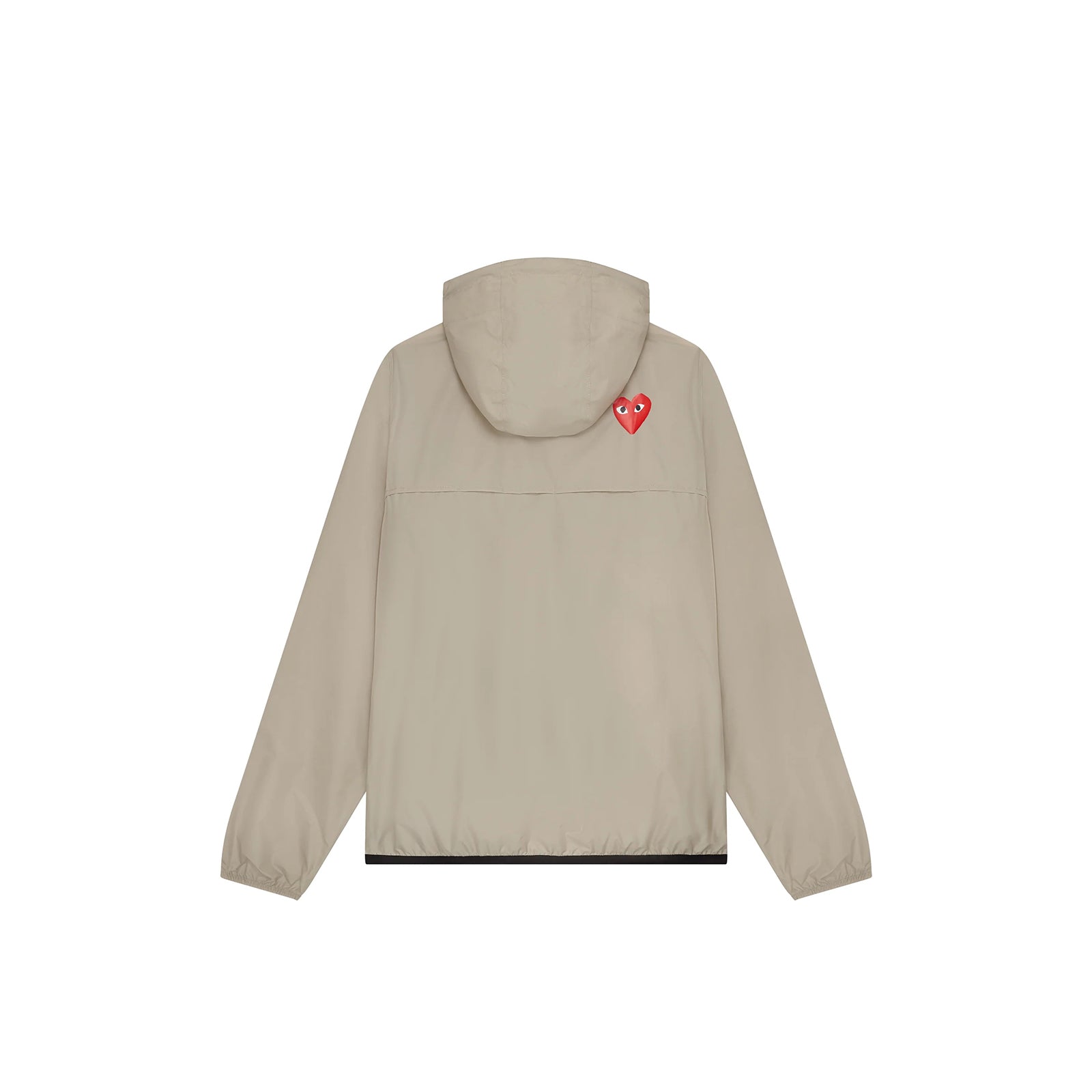 CDG Play x K-Way Unisex Jacket Leon Half Zip