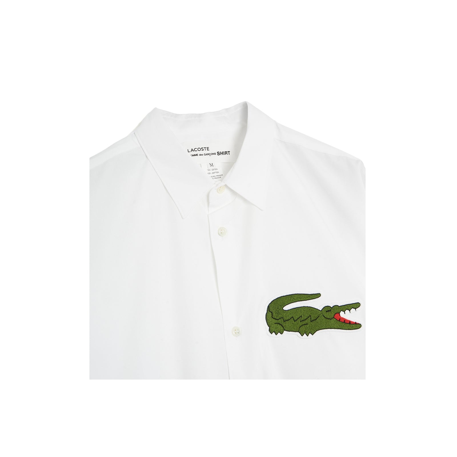 CDG Shirt x Lacoste Men's Woven Shirt