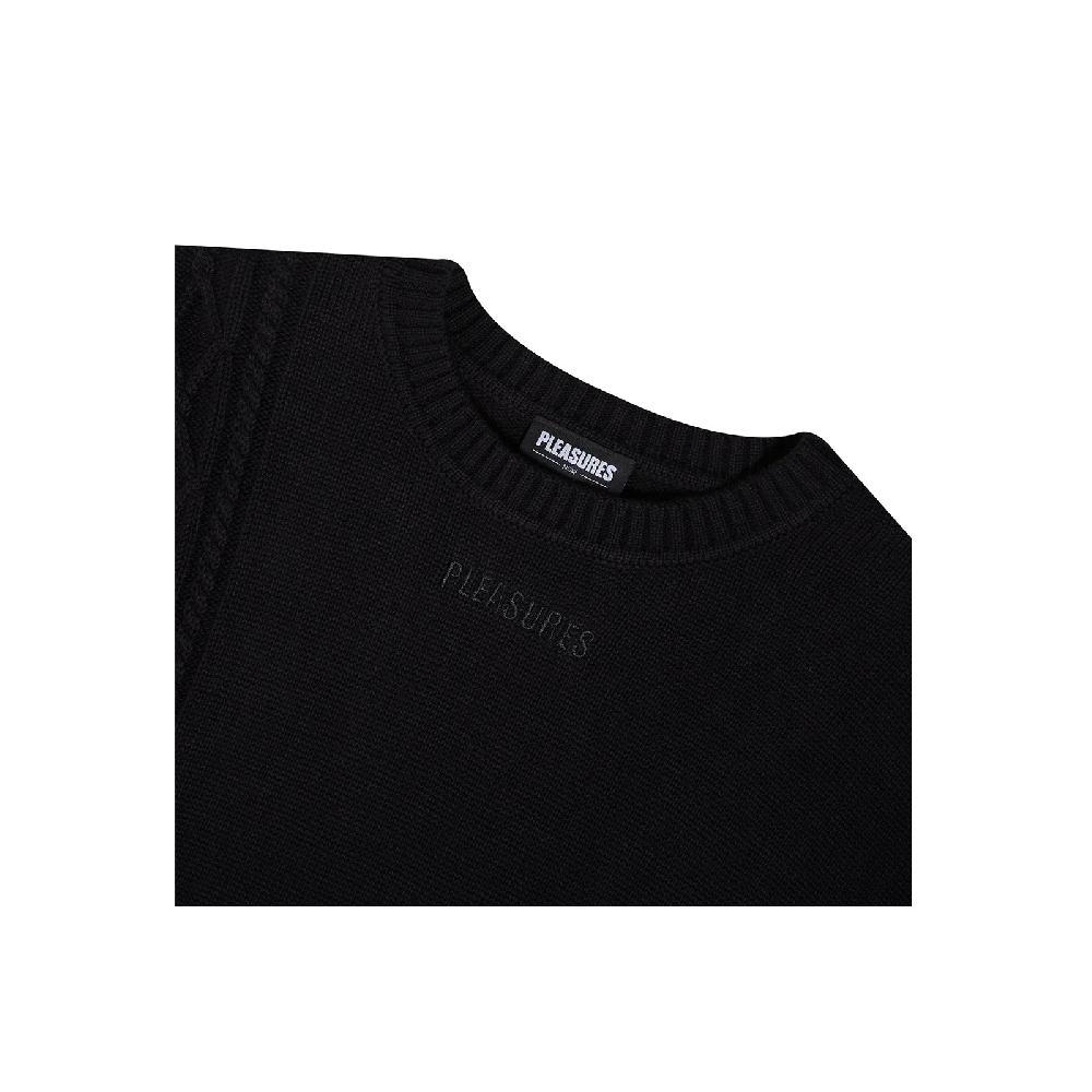 Pleasures Charlie Mock Neck Knit T-Shirt