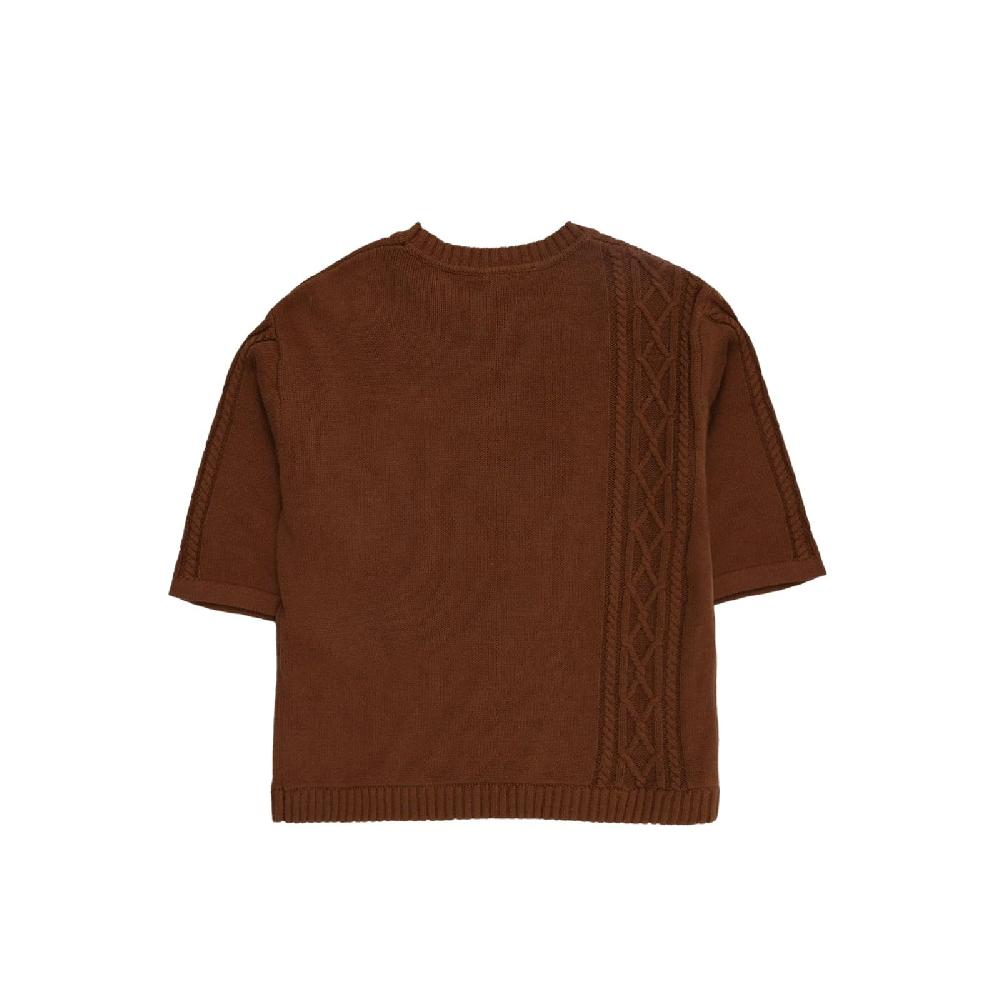 Pleasures Charlie Mock Neck Knit T-Shirt