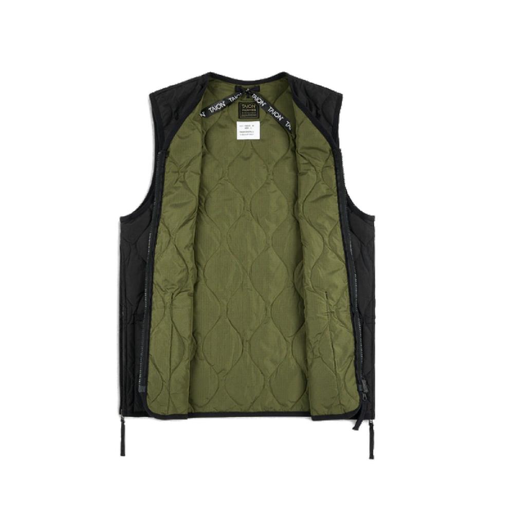 Taion Military Zip V-Neck Down Vest