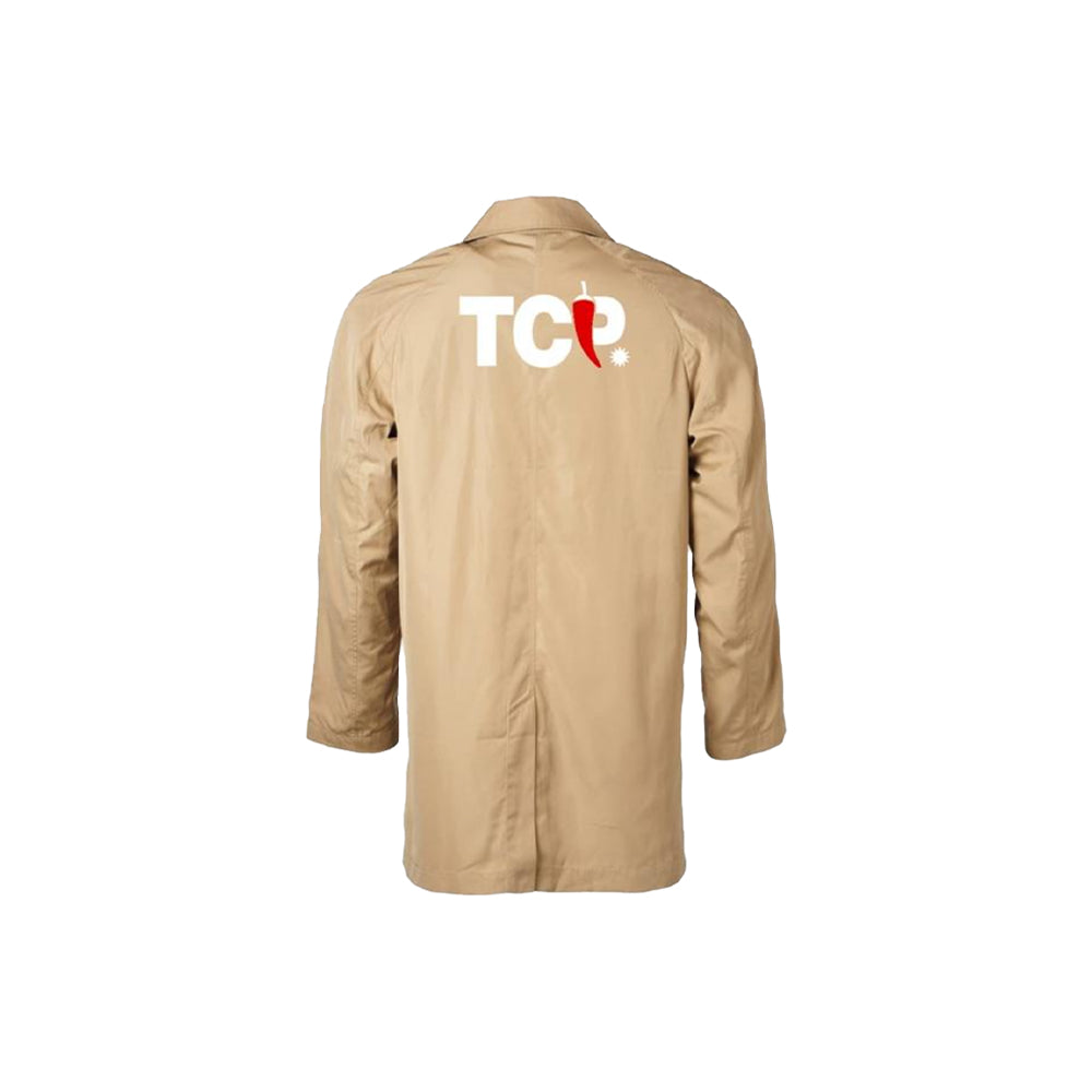 TCP Printed Logo Trench Coat