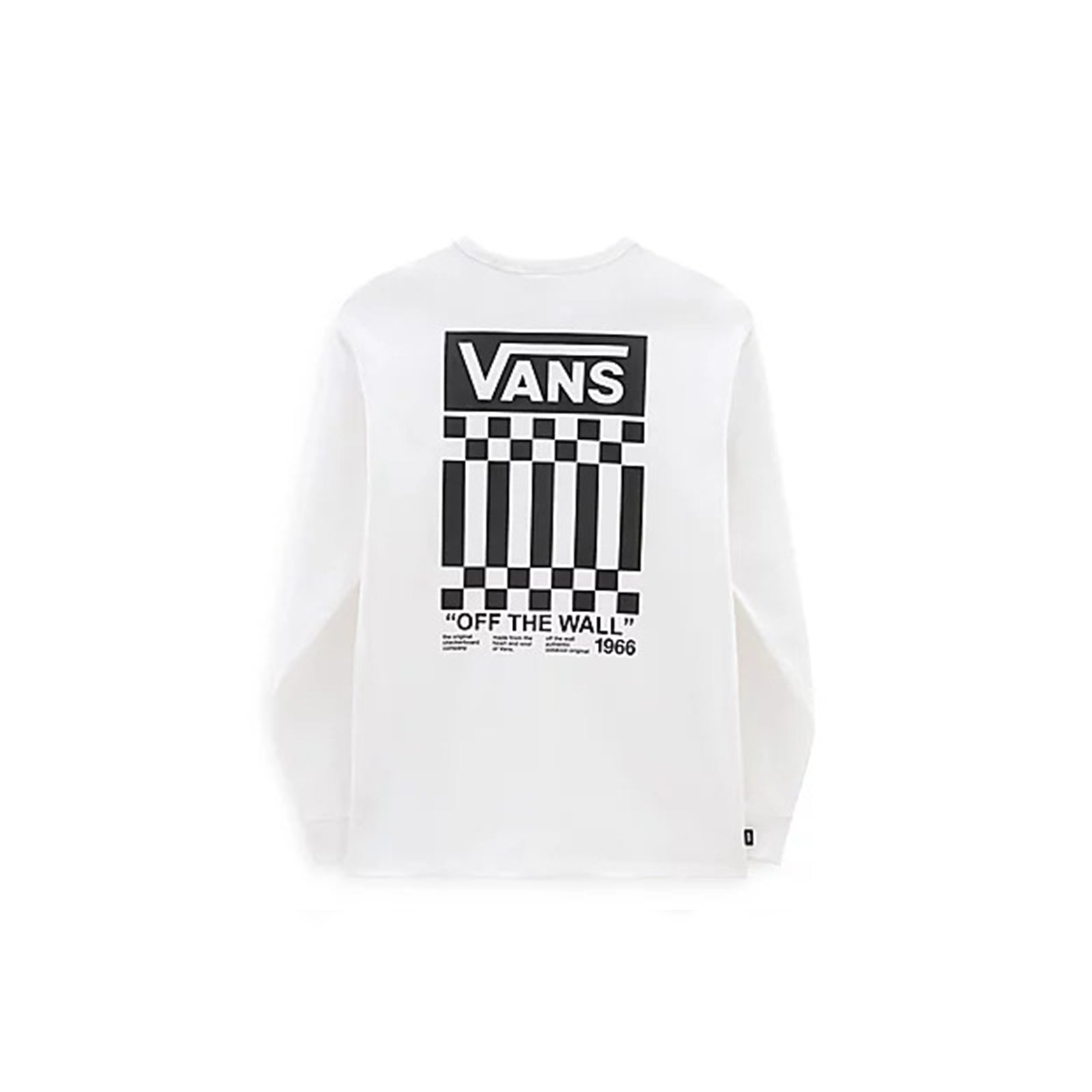 Vans Off The Wall Check Graphic LS Tee