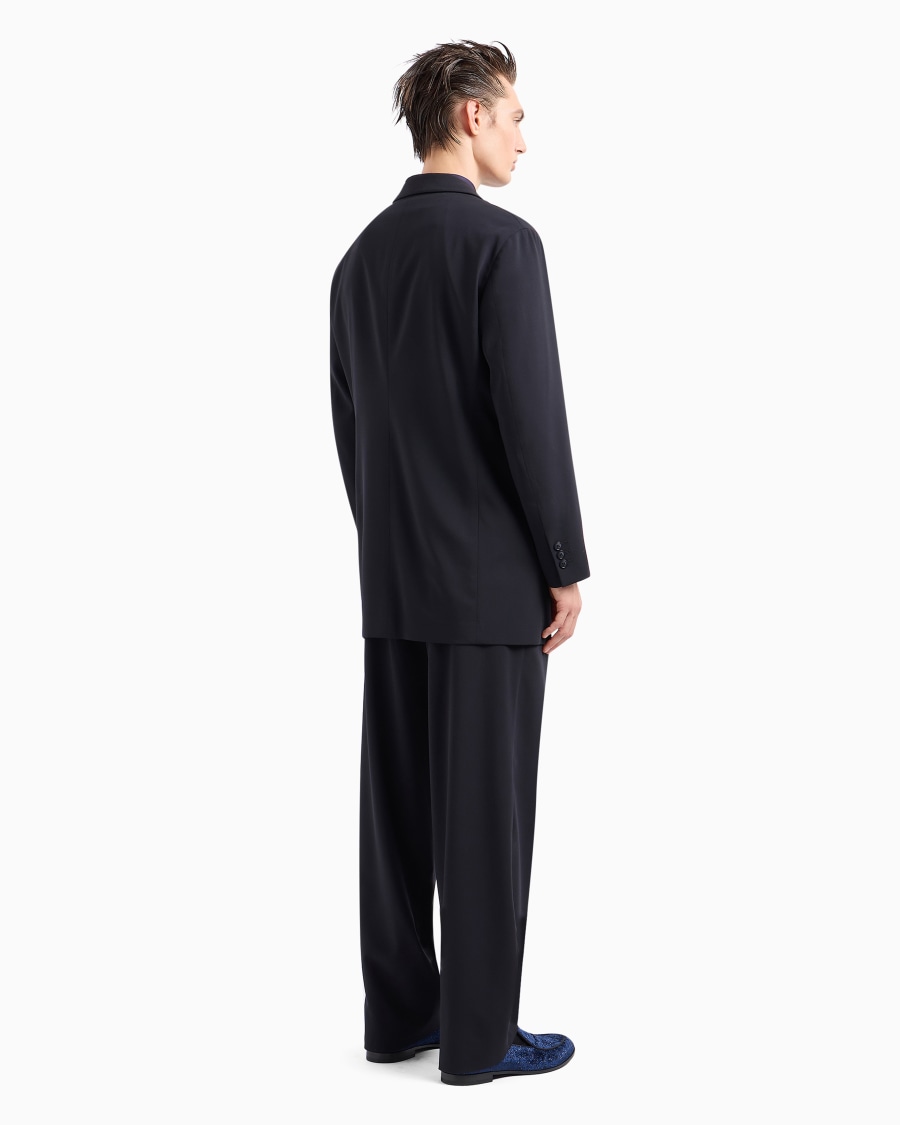 The World Of Armani ABITO LINEA HERITAGE MONOPETTO IN CREPE DI PURA LANA