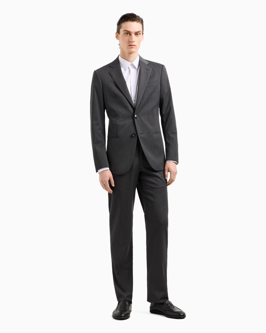 The World Of Armani ABITO LINEA SOHO MONOPETTO IN LANA VERGINE