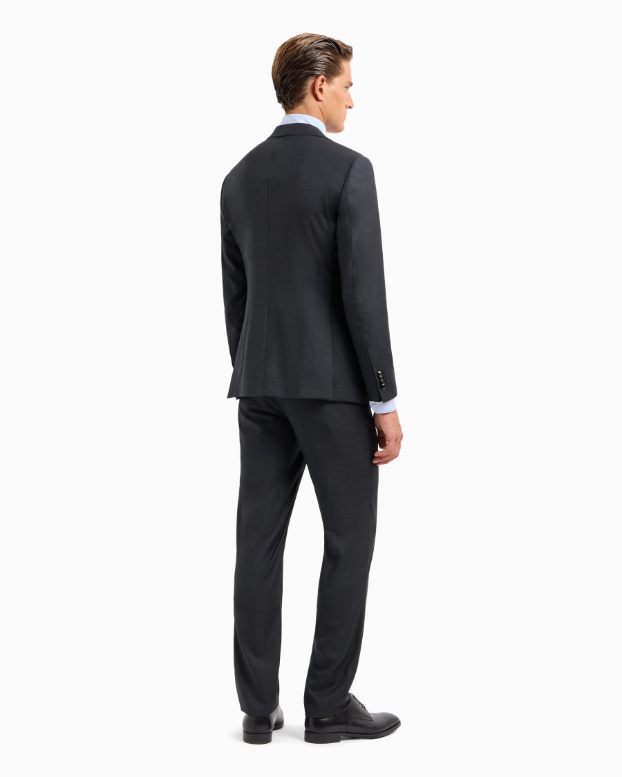 The World Of Armani ABITO LINEA SOHO MONOPETTO IN LANA VERGINE PUNTO SPILLO