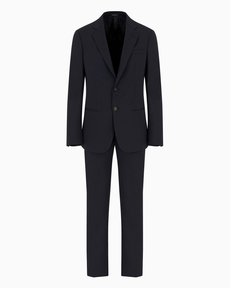 The world of armani ABITO LINEA SOHO MONOPETTO IN LANA VERGINE