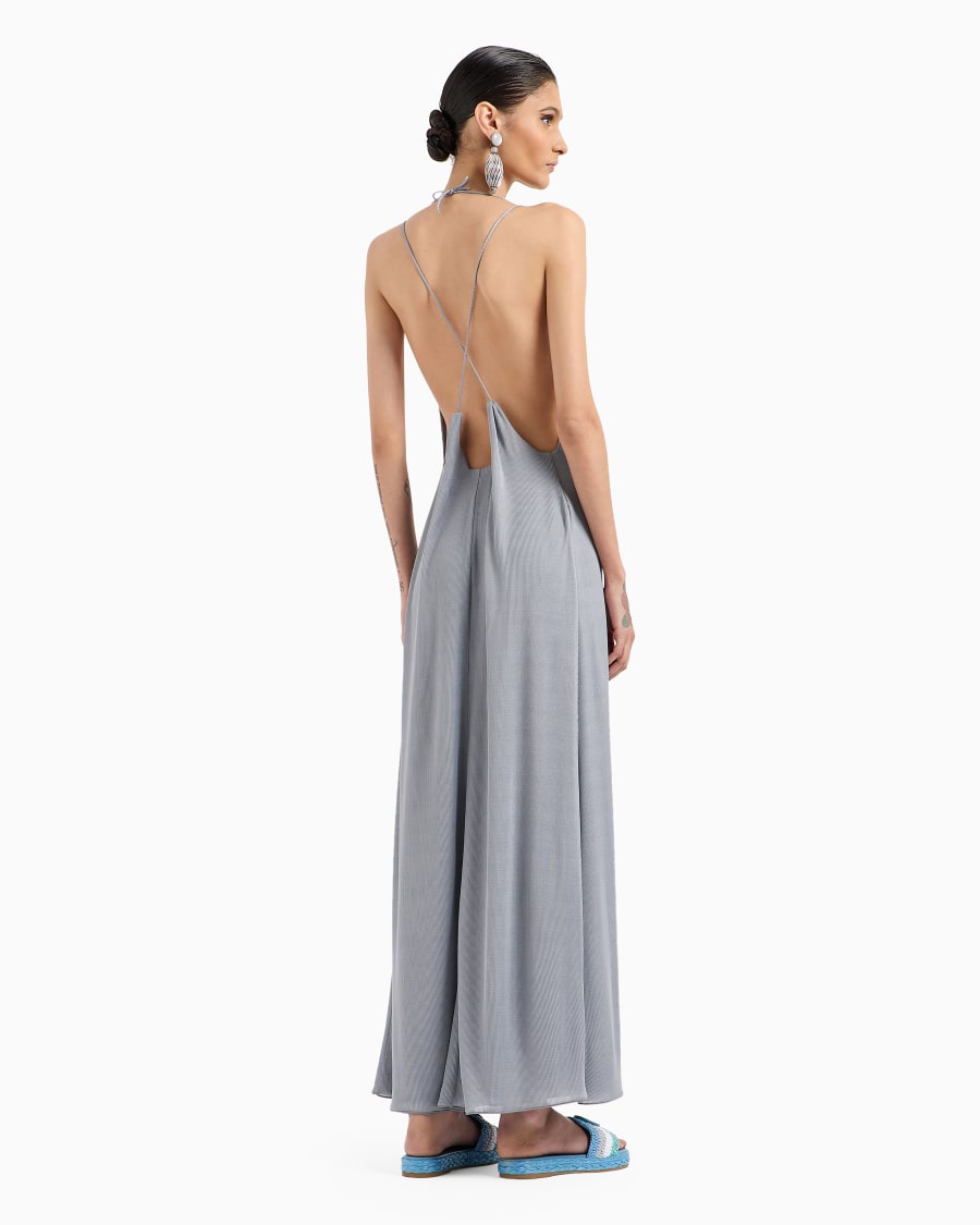 The World Of Armani ABITO LUNGO IN MISTO VISCOSA A COSTINE