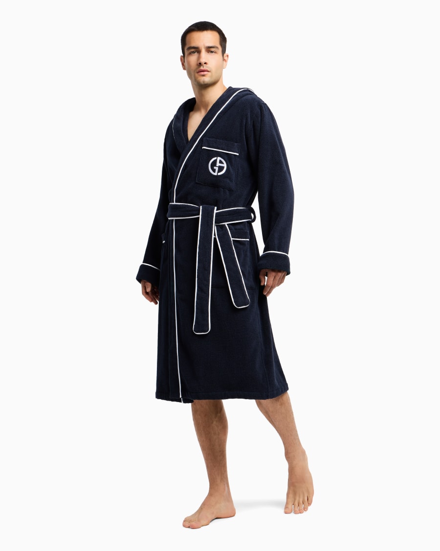 The World Of Armani ACCAPPATOIO IN SPUGNA DI COTONE