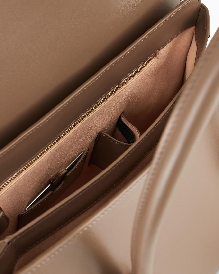 The World Of Armani BAULETTO GRANDE LA PRIMA IN PELLE PALMELLATA