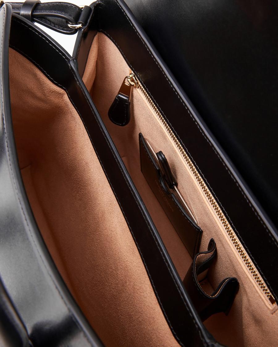 The World Of Armani BAULETTO MEDIO LA PRIMA IN PELLE PALMELLATA