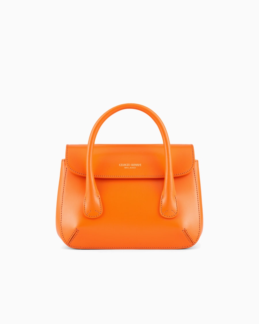 The world of armani BAULETTO MINI LA PRIMA IN PELLE PALMELLATA