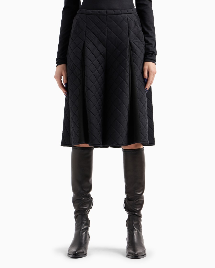 The World Of Armani BERMUDA IN JERSEY DI VISCOSA MATELASSÉ ASV