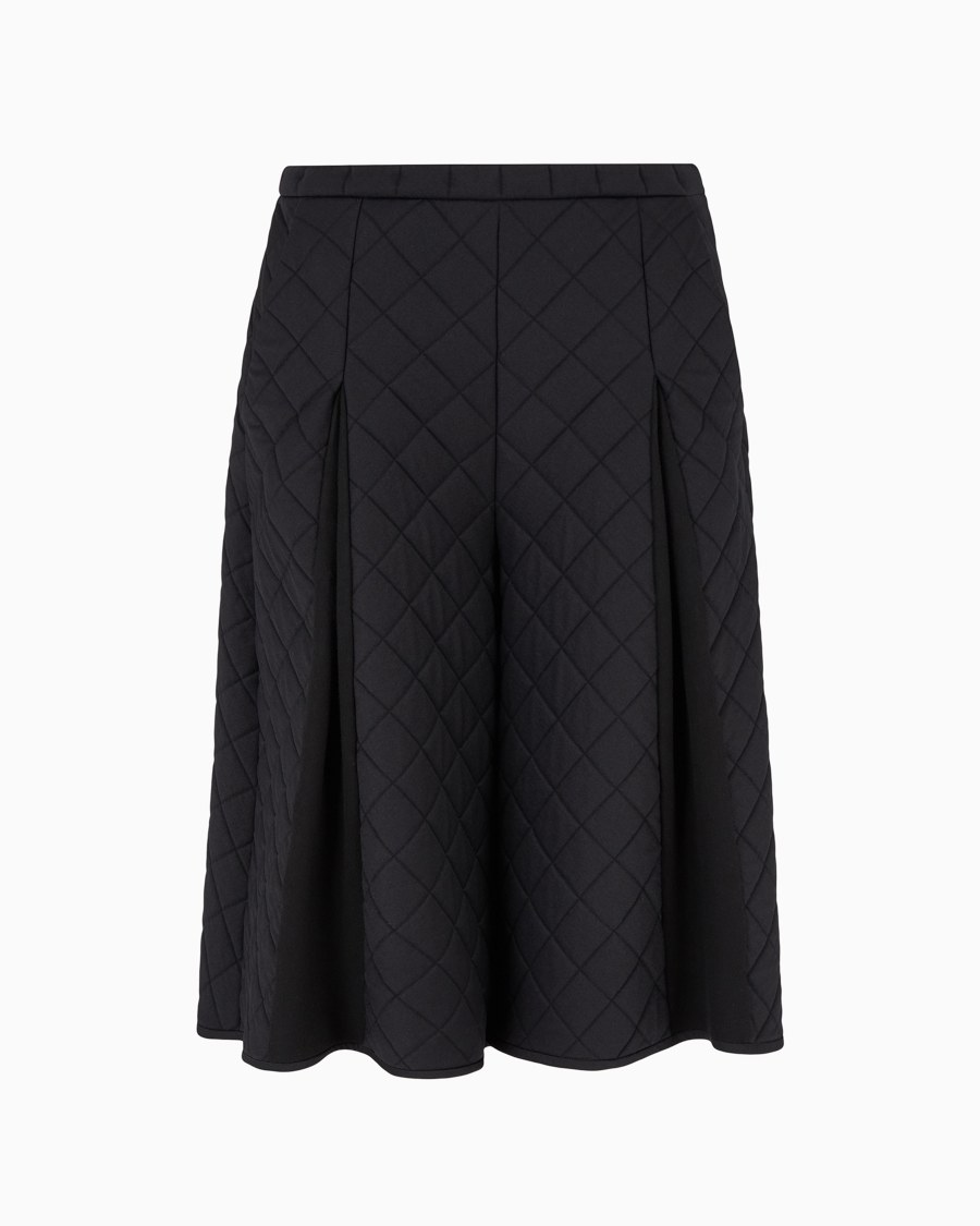 The world of armani BERMUDA IN JERSEY DI VISCOSA MATELASSÉ ASV