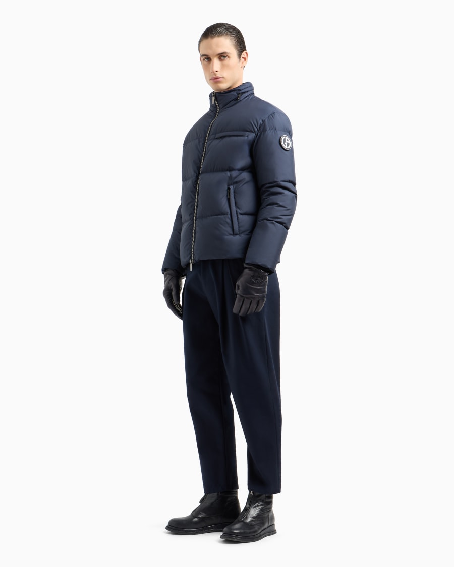 The World Of Armani BOMBER IMBOTTITO IN PIUMA D'OCA ASV