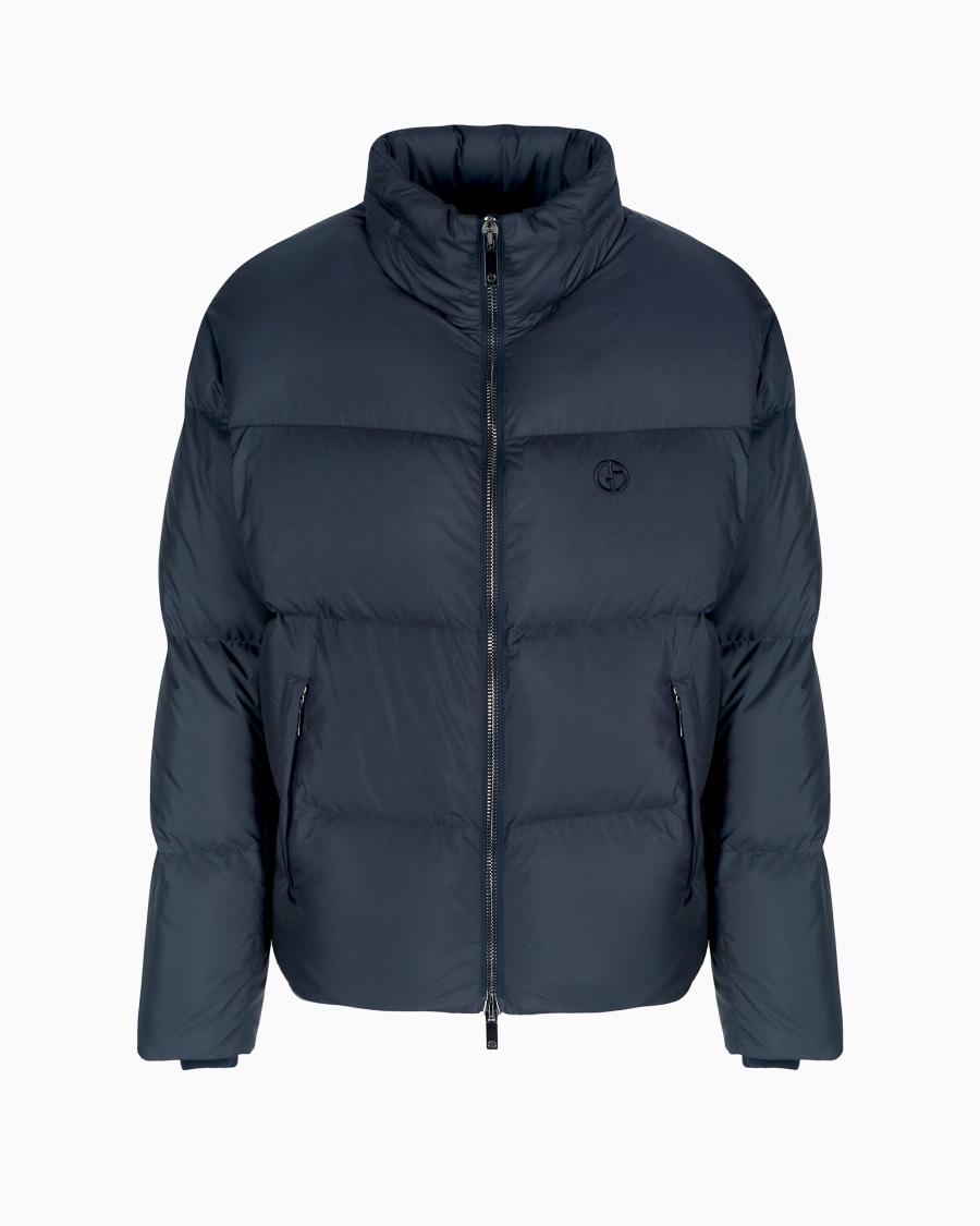 The world of armani BOMBER IMBOTTITO IN PIUMA D'OCA