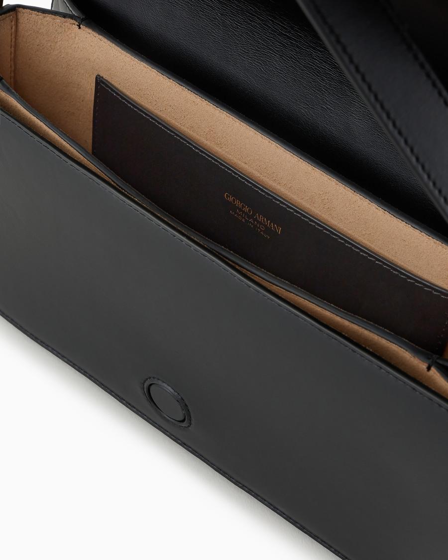 The World Of Armani BORSA A MANO IN PELLE LUCIDA ASV