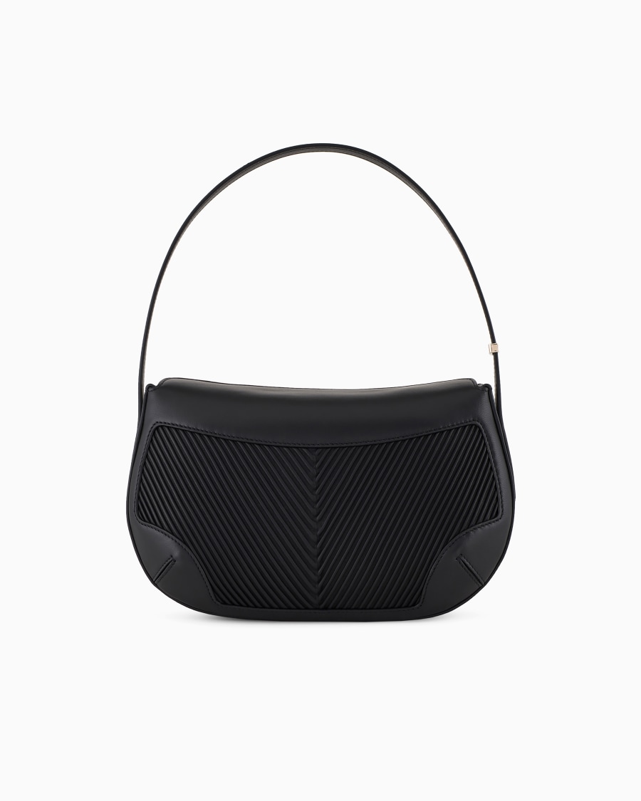 The World Of Armani BORSA A MANO LA PRIMA IN NAPPA PLISSÉ