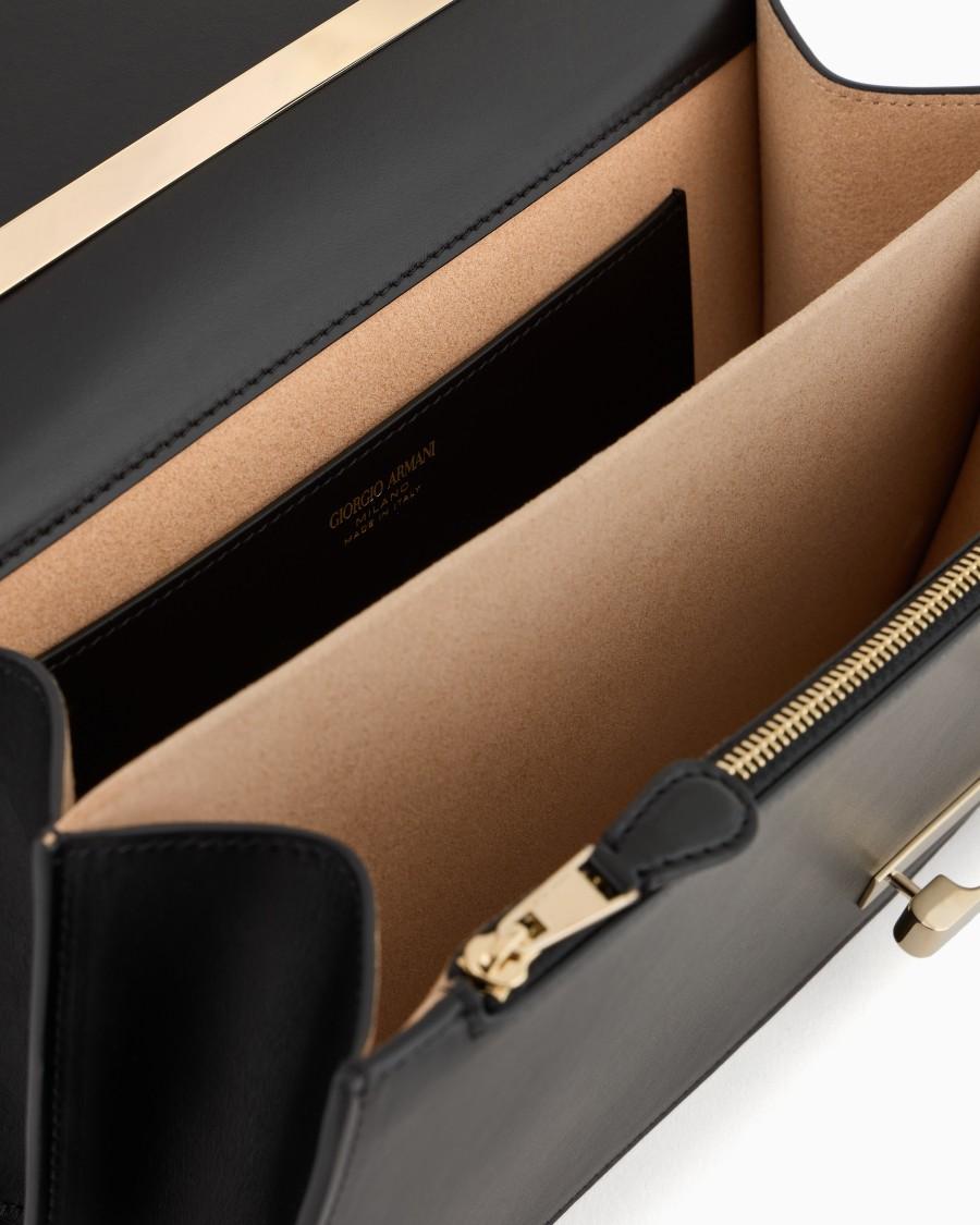 The World Of Armani BORSA A MANO MEDIA IN PELLE CON TRACOLLA
